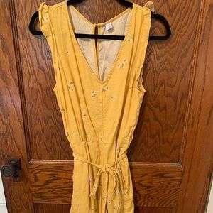 Yellow romper